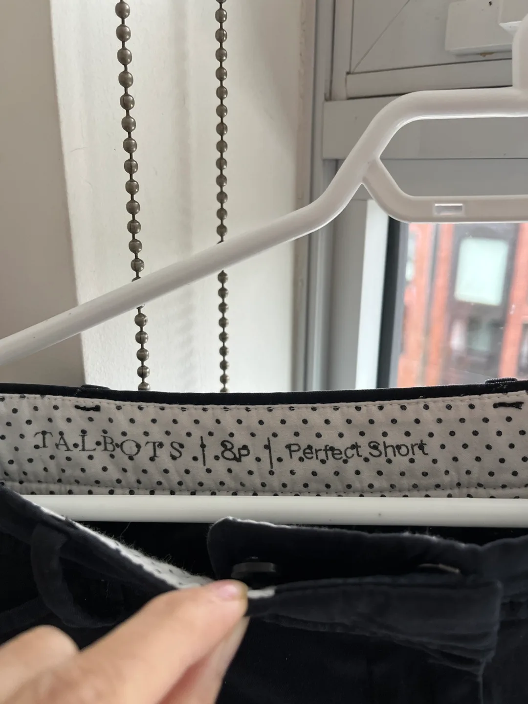 Talbots Black Shorts Size 8P image indicator(3)