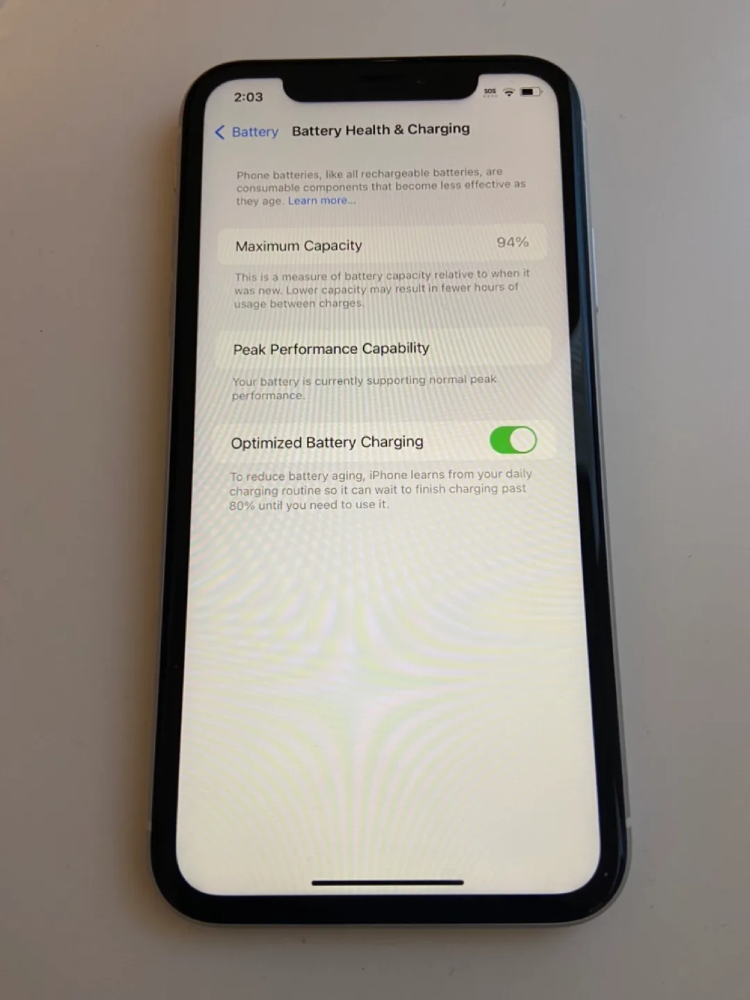 iPhone XR 64GB, Unlocked, 94% Battery Health image indicator(3)