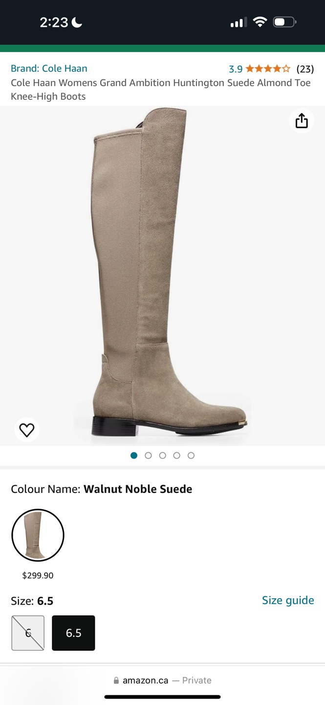 Brande new Cole Haan women boot size 7.5