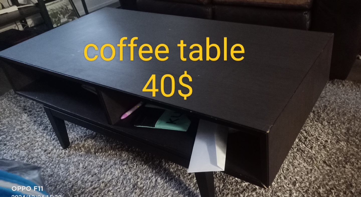Black Coffee Table