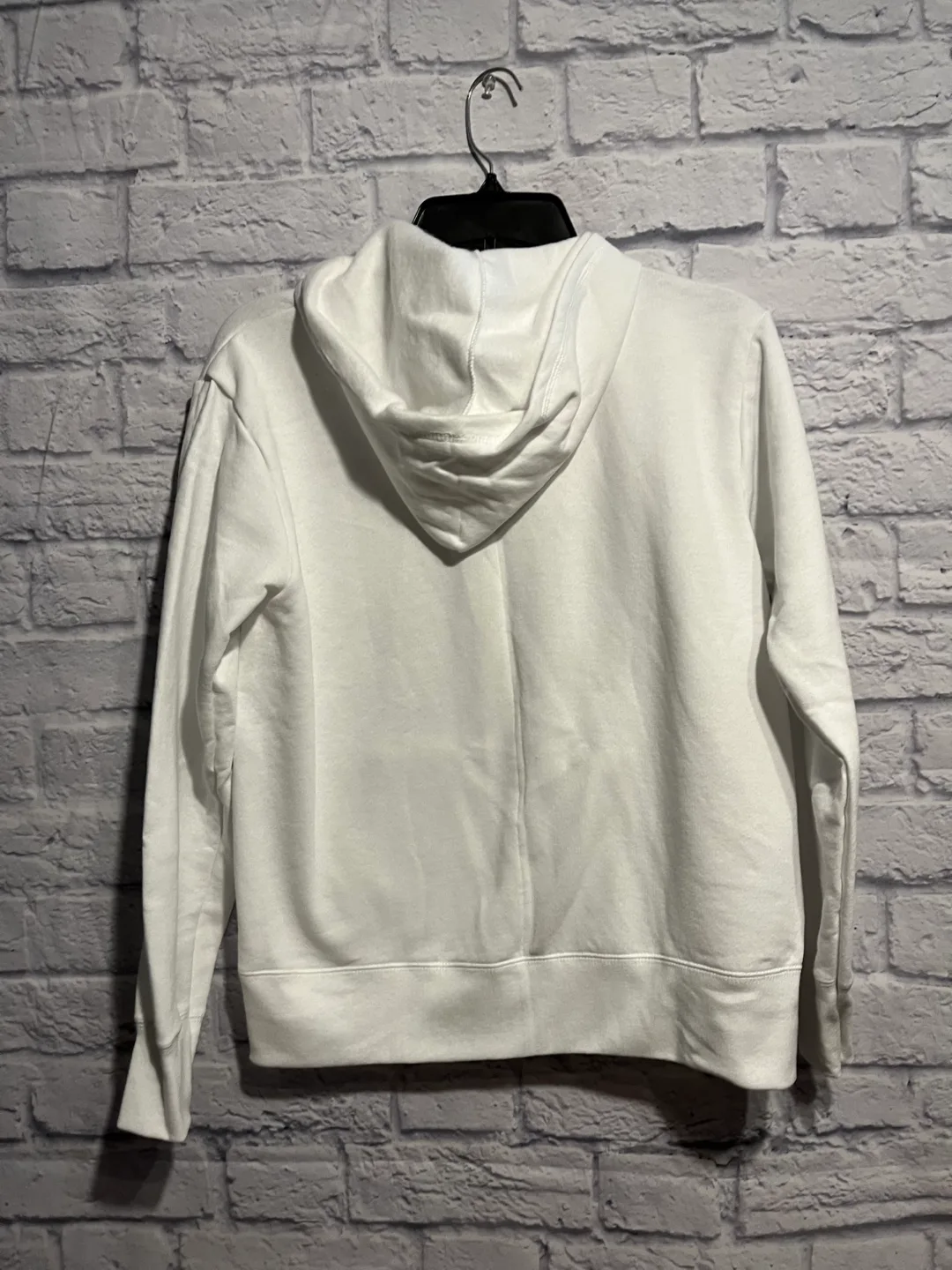 Hanes EcoSmart White Zip-Up Hoodie Small image indicator(4)