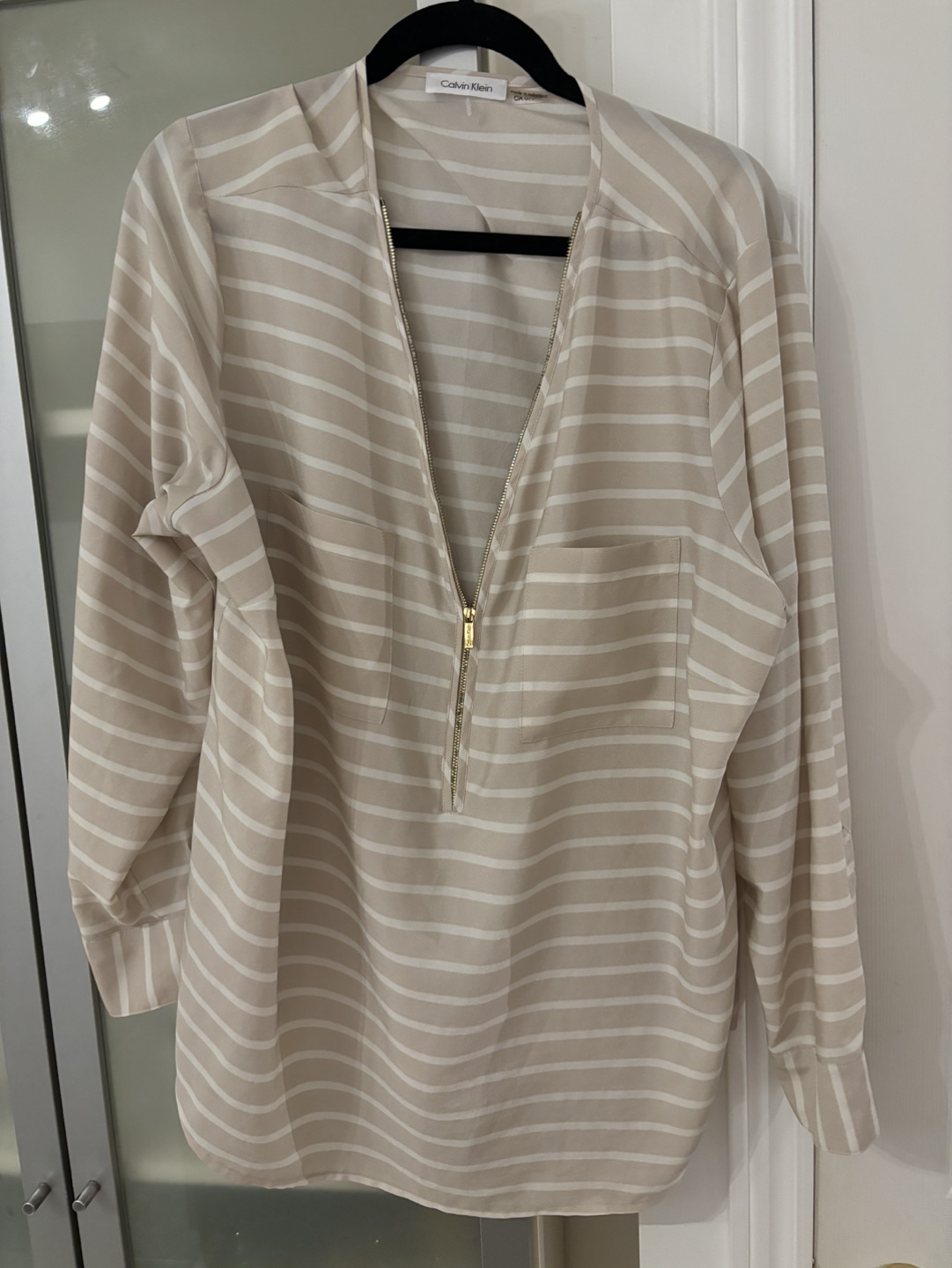 Calvin Klein Striped Blouse