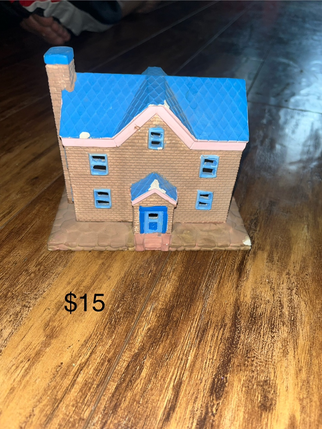 Set of 5 Christmas Village Houses