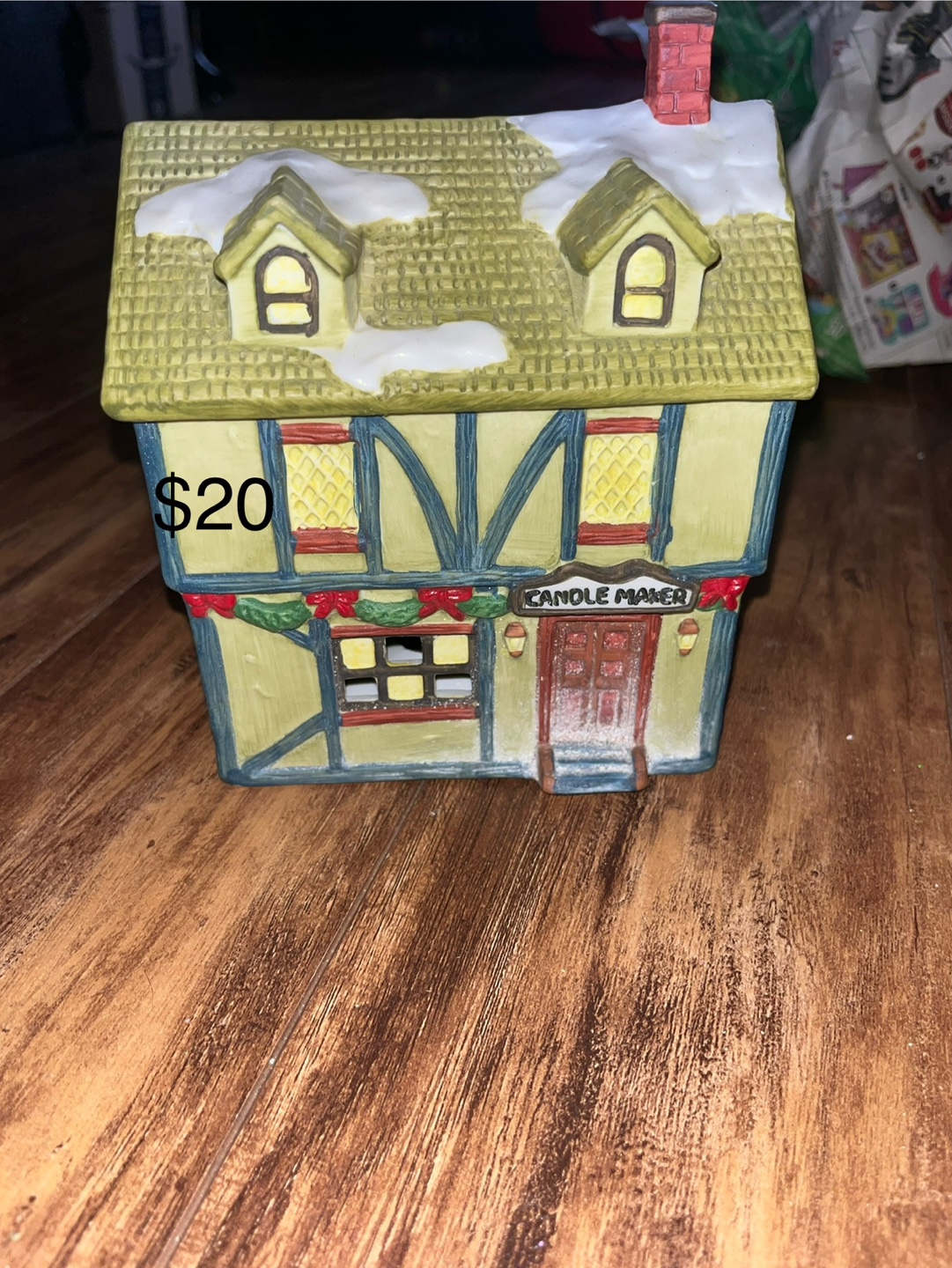 Set of 5 Christmas Village Houses - photo 3