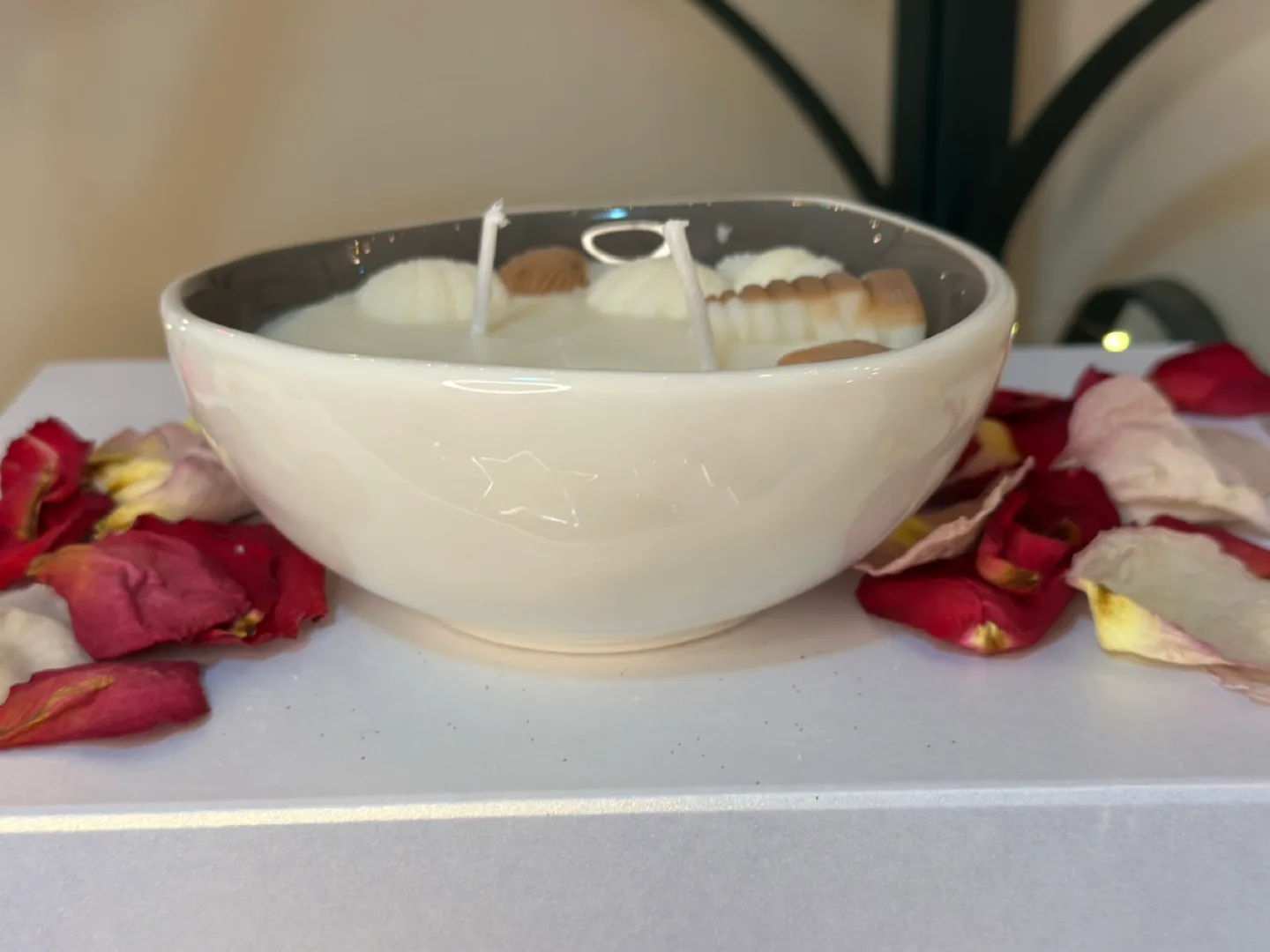 Seashell soy wax  Candle image indicator(2)