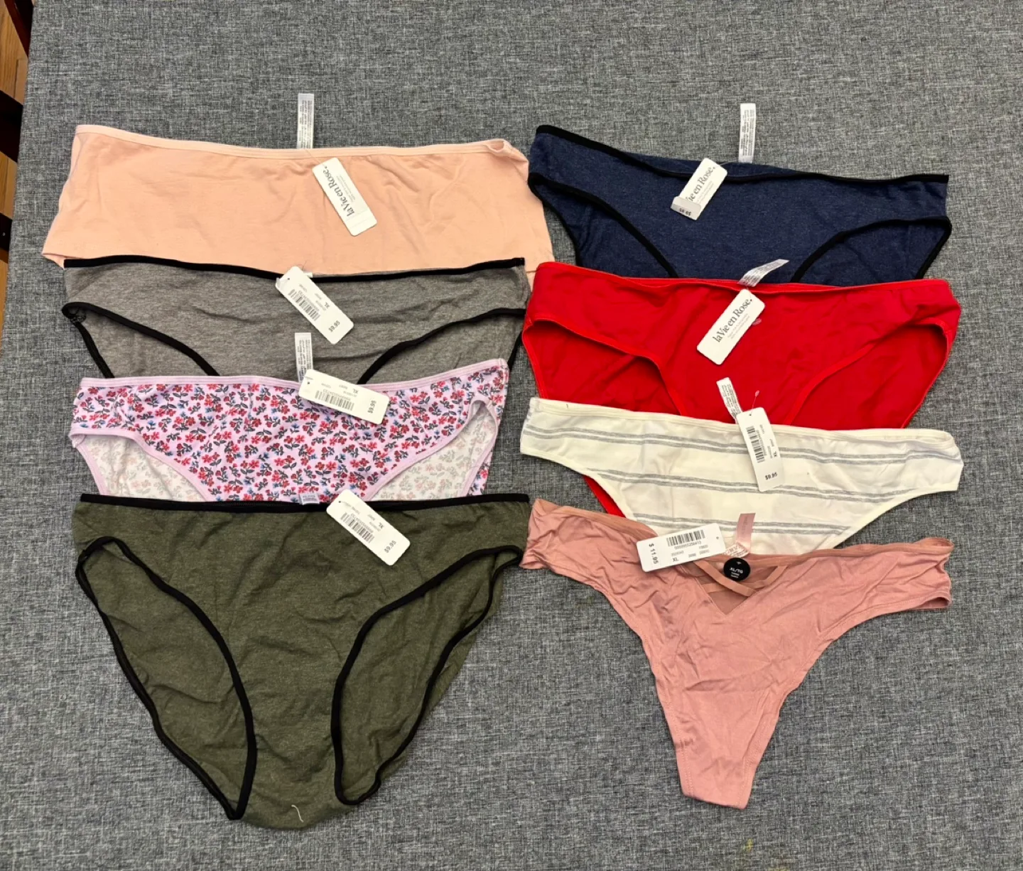 NEW Size XL La Vie en Rose Cotton Undies Bundle thumbnail