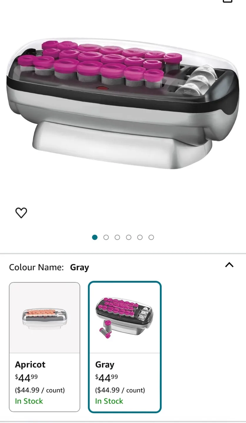 Conair Tourmaline Ceramic Hot Rollers image indicator(4)