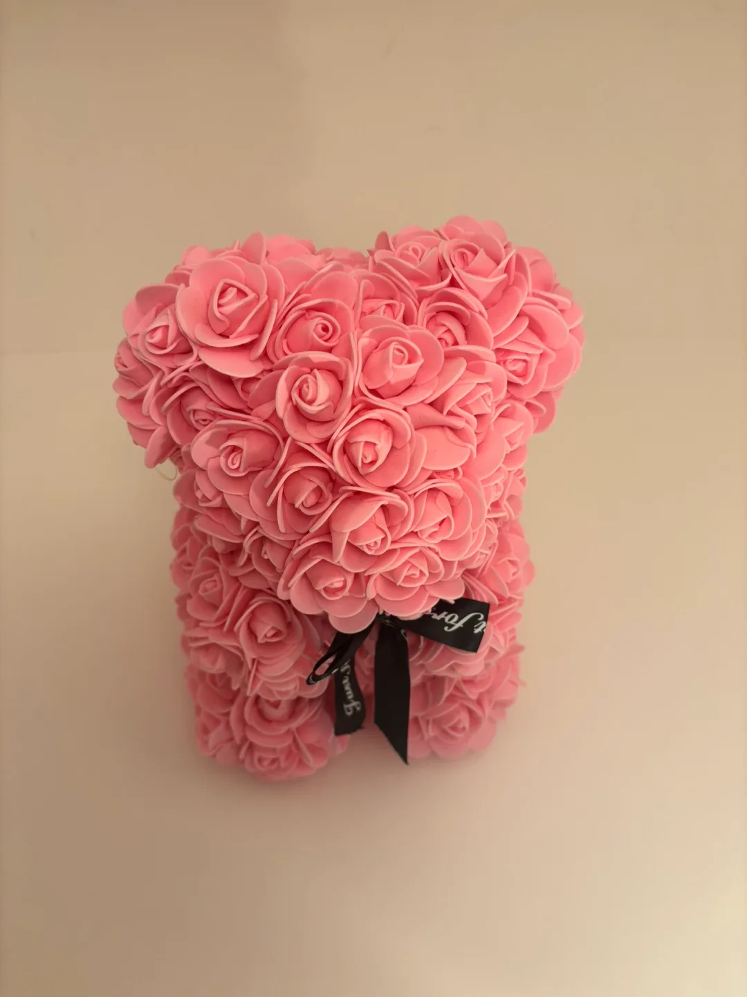 Valentines Pink Rose Bear image indicator(5)