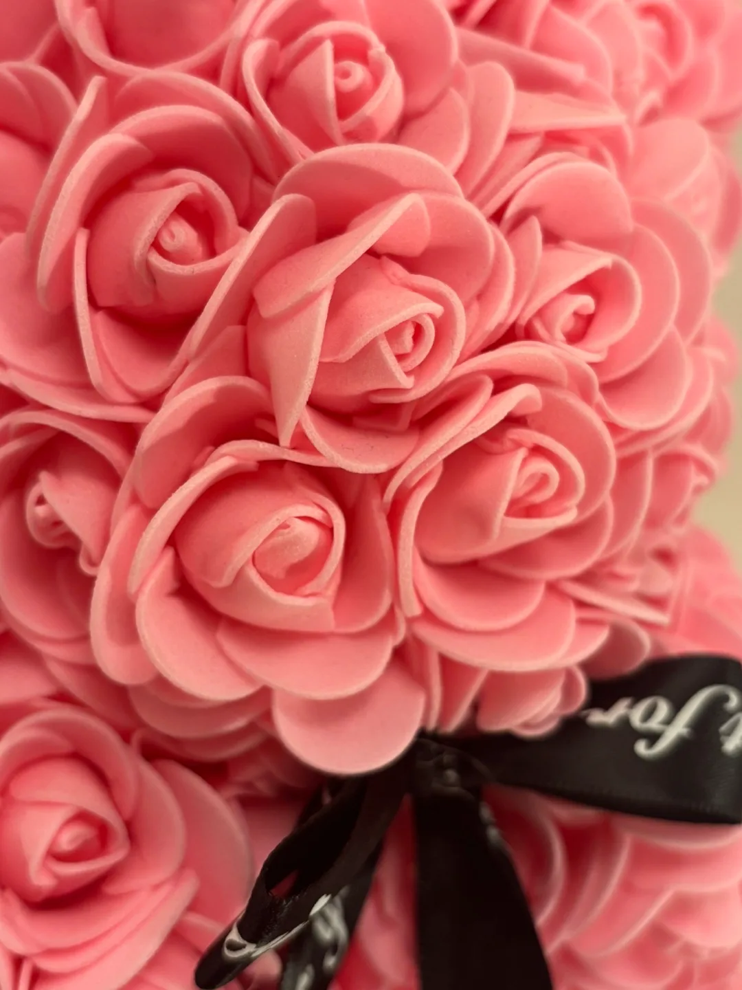 Valentines Pink Rose Bear image indicator(7)