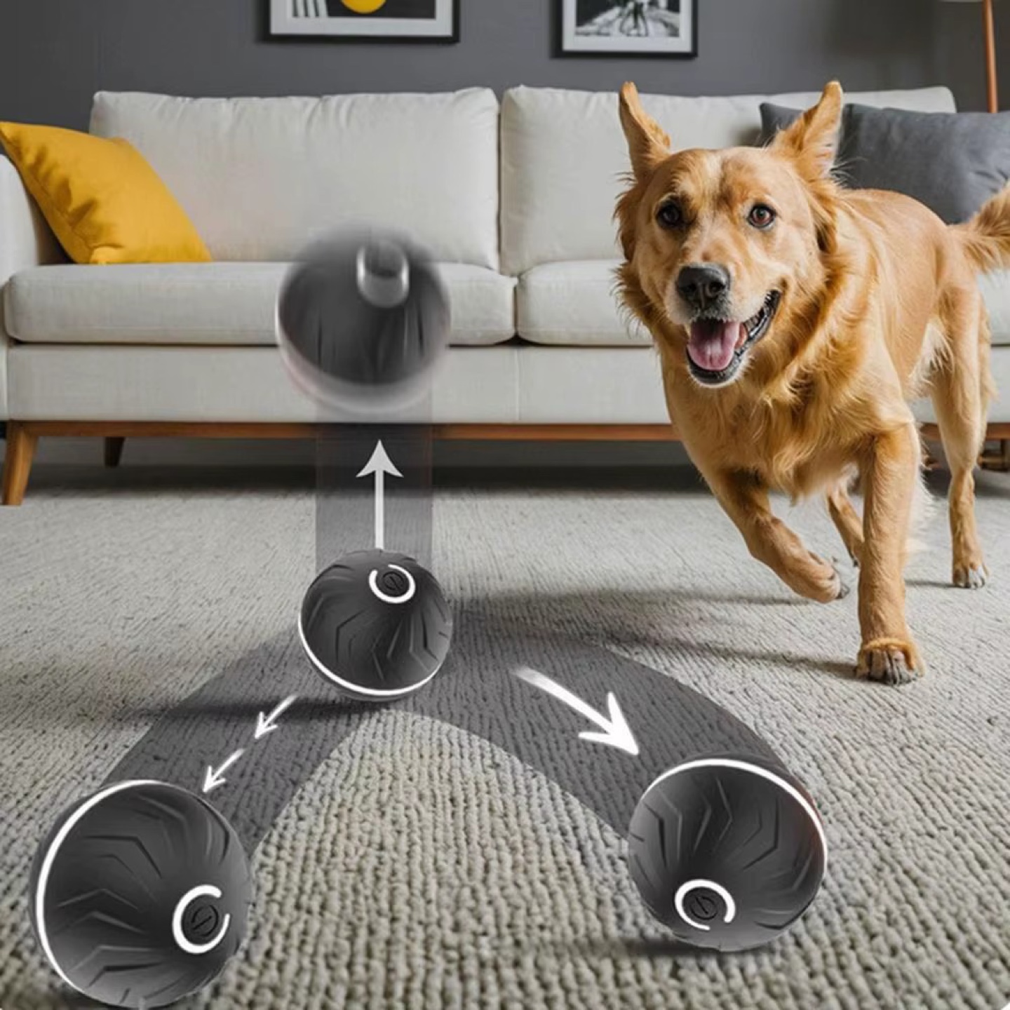 Interactive Moving  Dog Toy