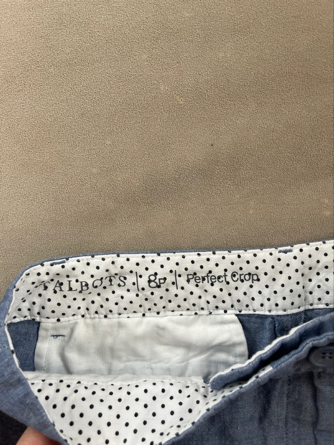 Talbots Perfect Crop Pants image indicator(4)