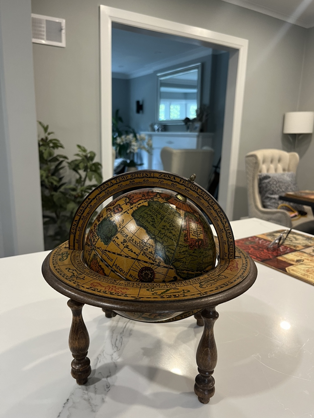 Vintage Antique Globe - photo 5