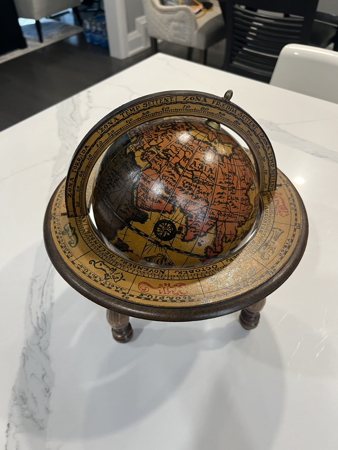 Vintage Antique Globe - photo 4