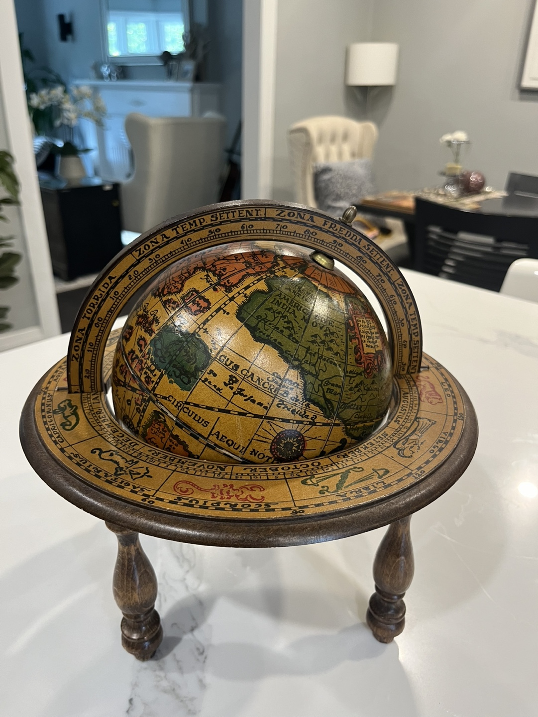 Vintage Antique Globe - photo 2