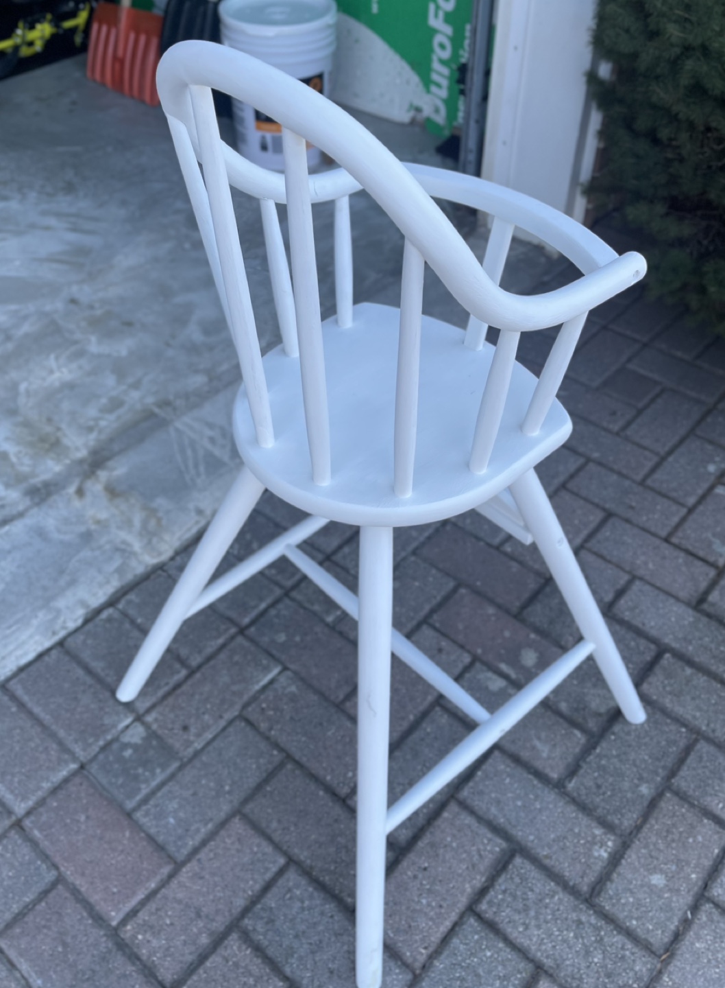 Wooden Rocking Moose & High Chair Set - photo 2