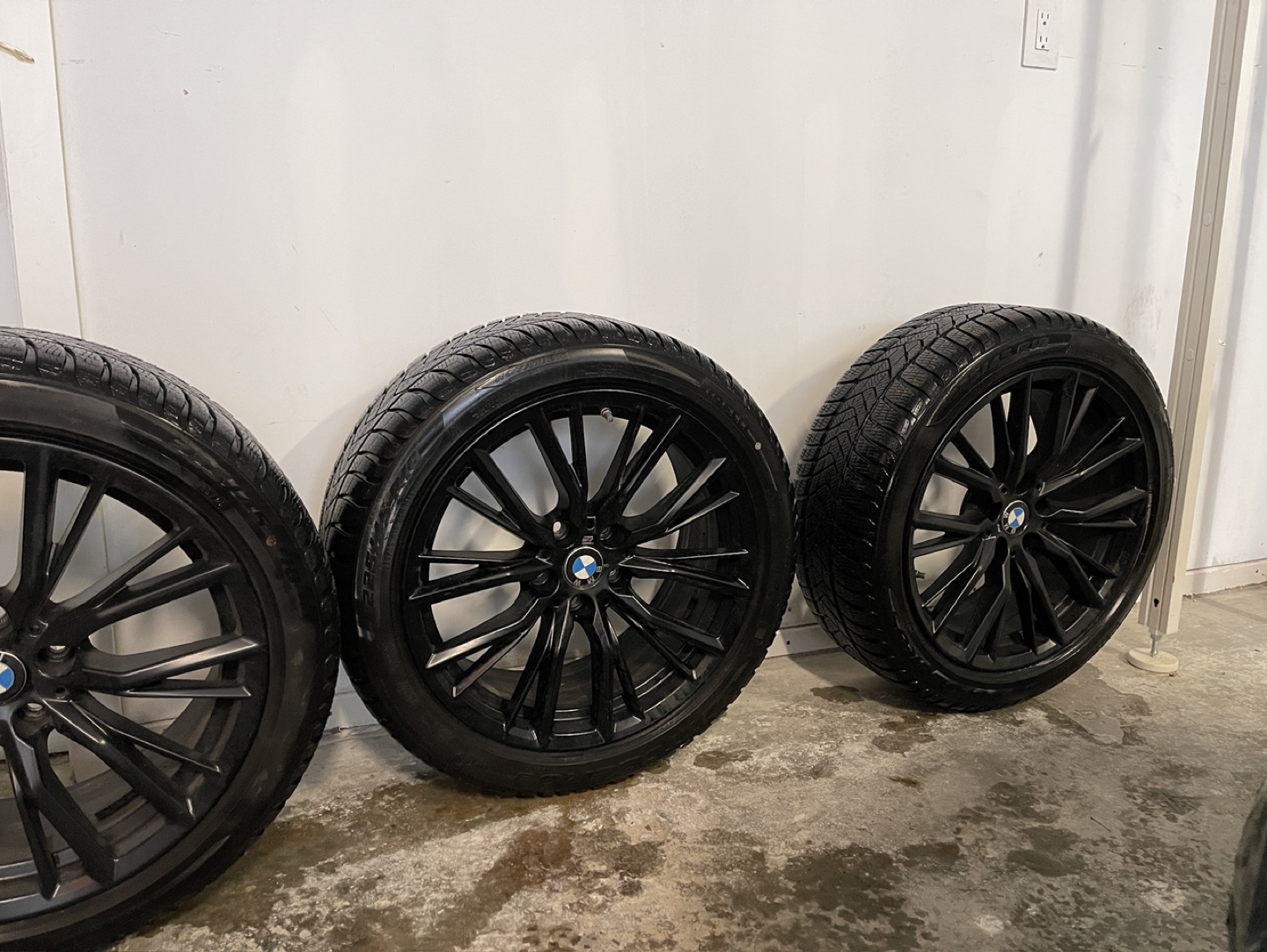 OEM BMW 18” Winter Tires and Rims (x4)