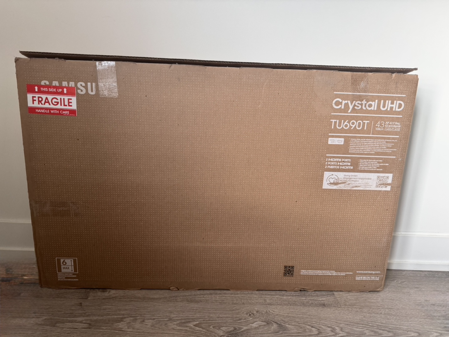 Samsung 43 inch Crystal UHD smart TV - photo 5