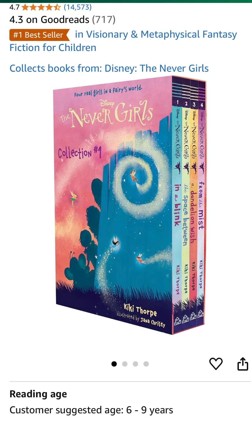 Disney: The Never Girls Collection #1 - 4 Books image indicator(2)