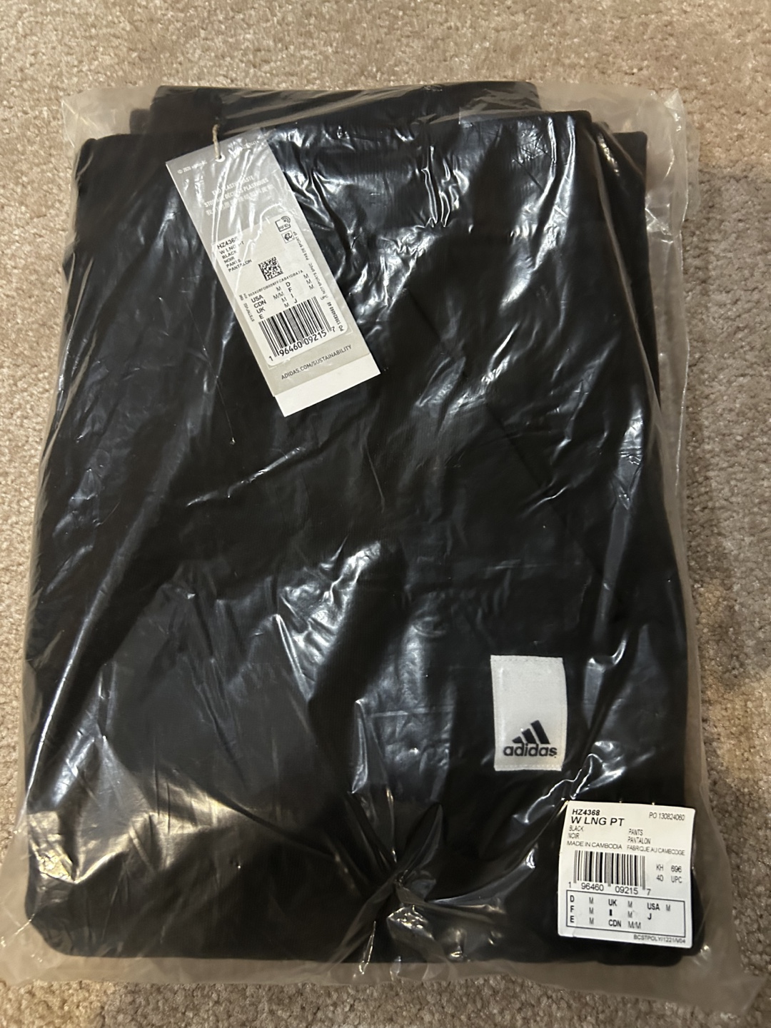 Adidas Women's Black Lounge Pants