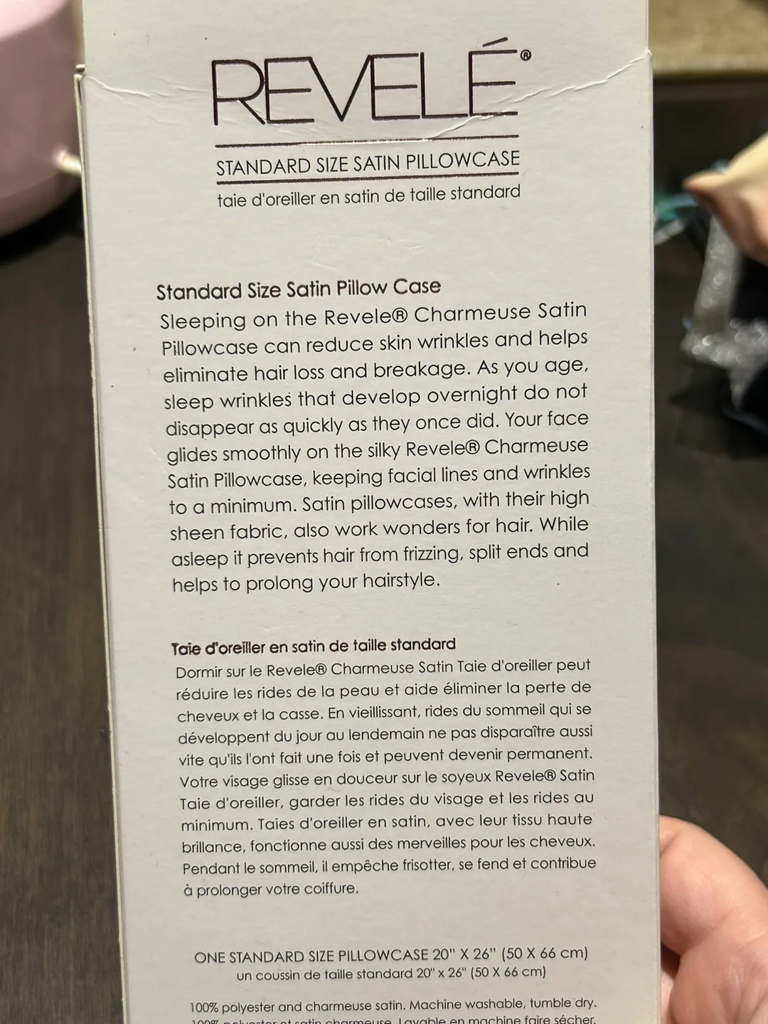 Revele Standard Size Satin Pillowcase image indicator(3)