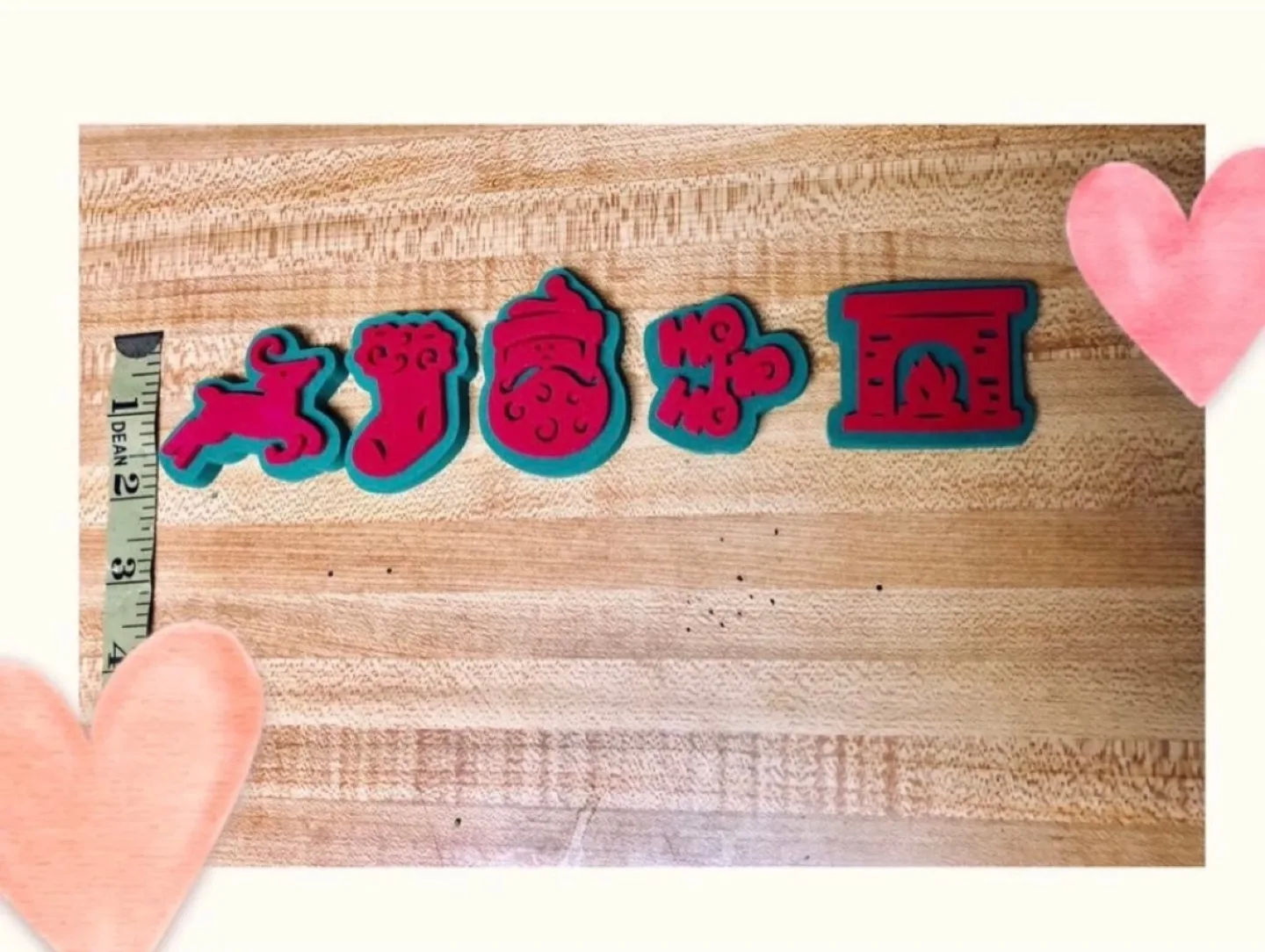 Christmas Foam Stamps set of 5 for DIY image indicator(2)