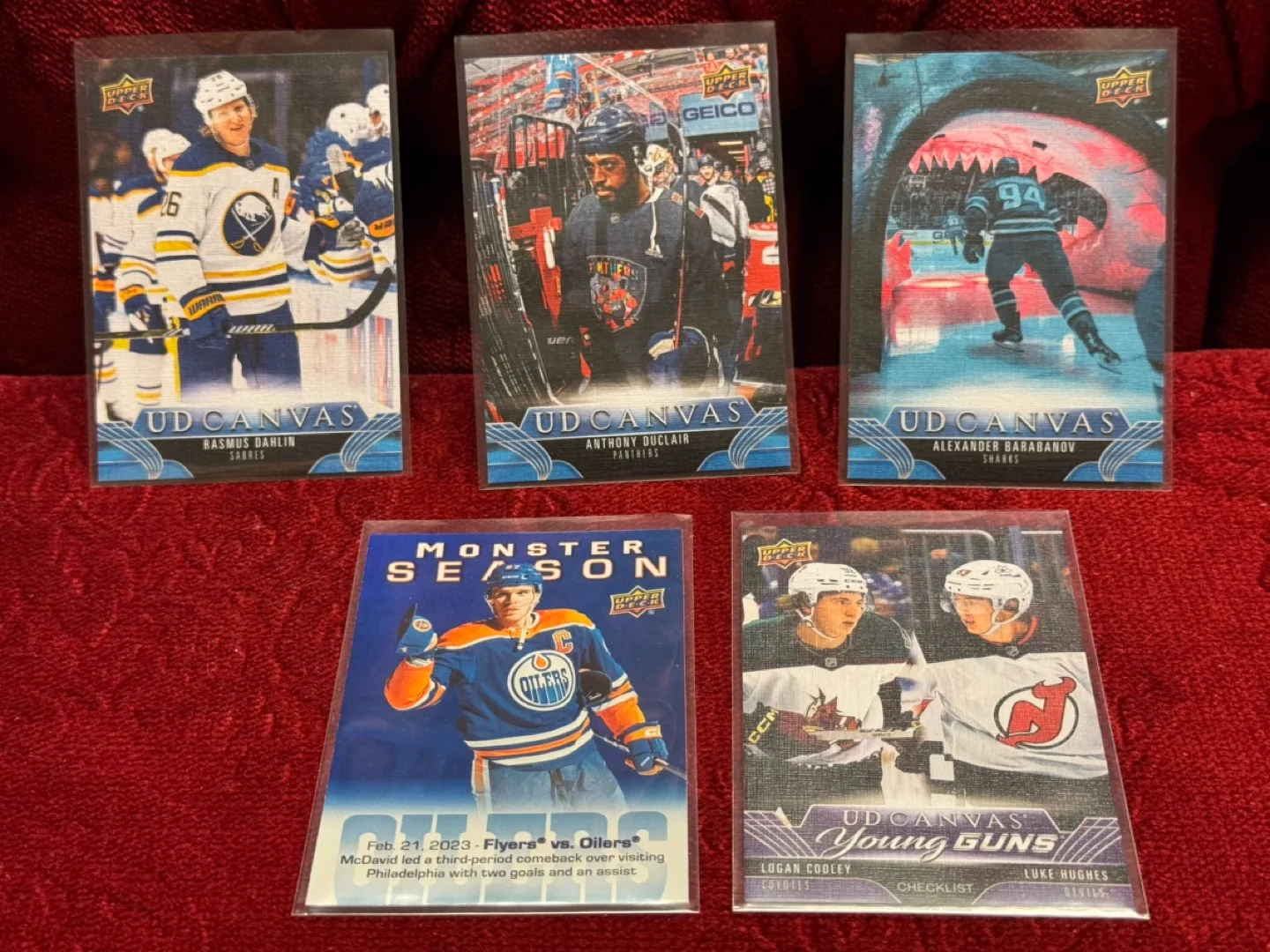 Upper Deck series 2 insert lot Young Guns and more image indicator(4)