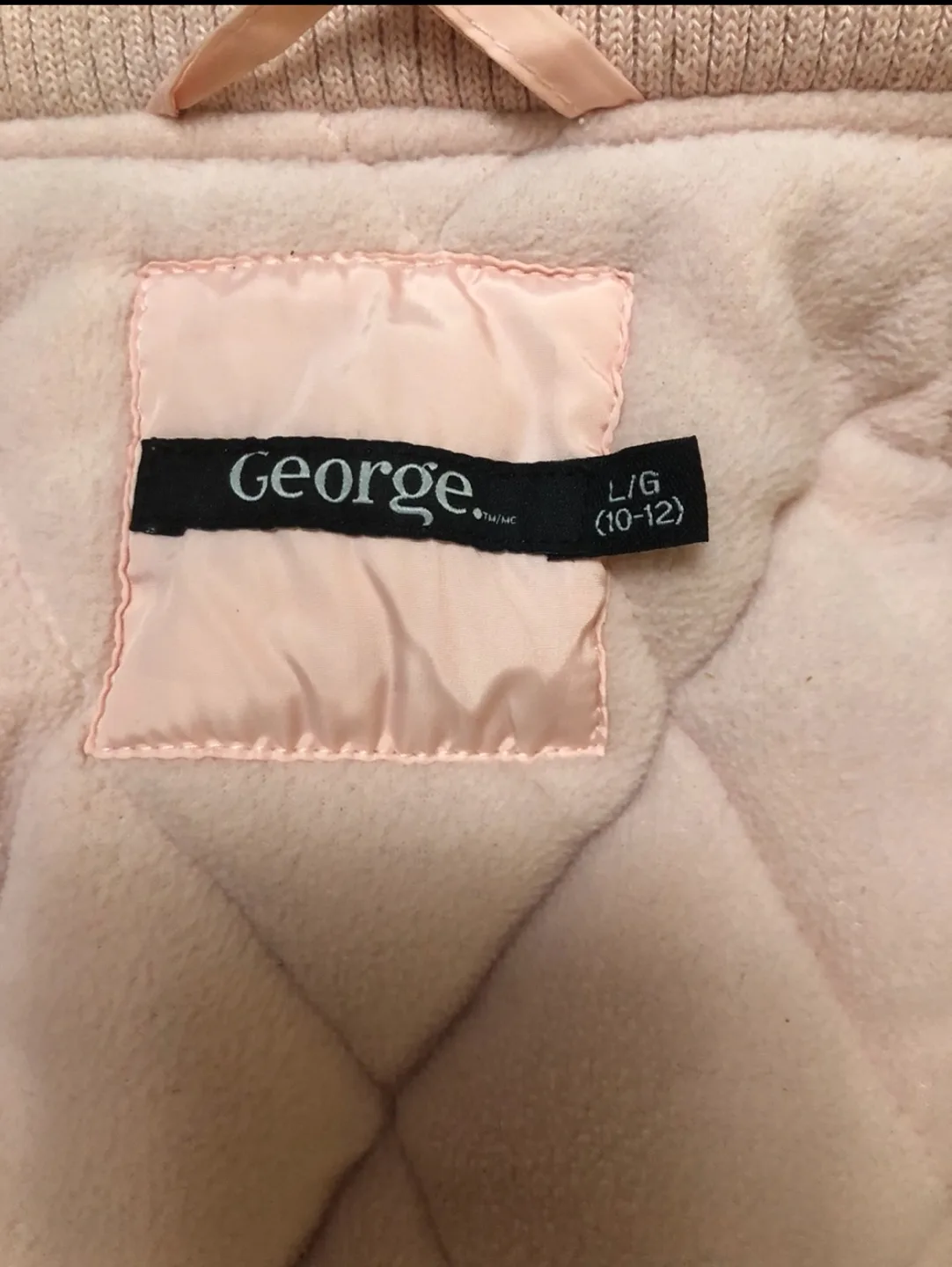 George Pink Bomber Jacket Size L/G (10-12) image indicator(3)