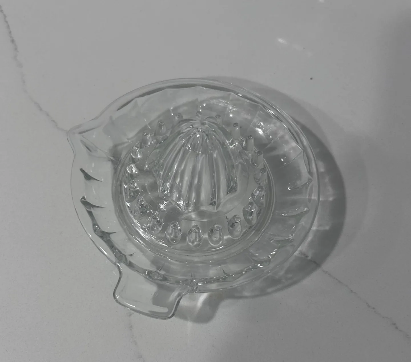 Glass Lemon Squeezer