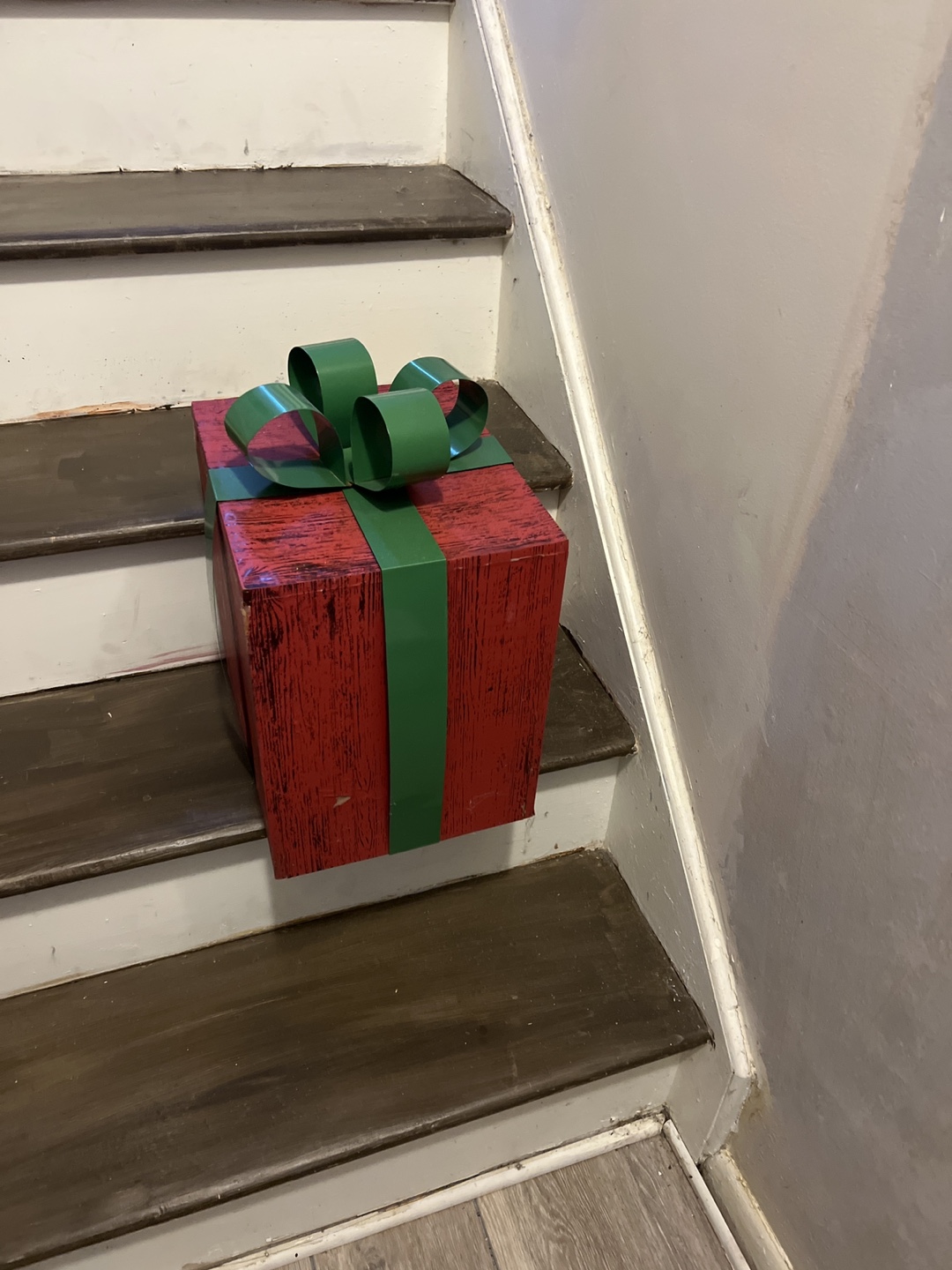 Large wooden Christmas decoration