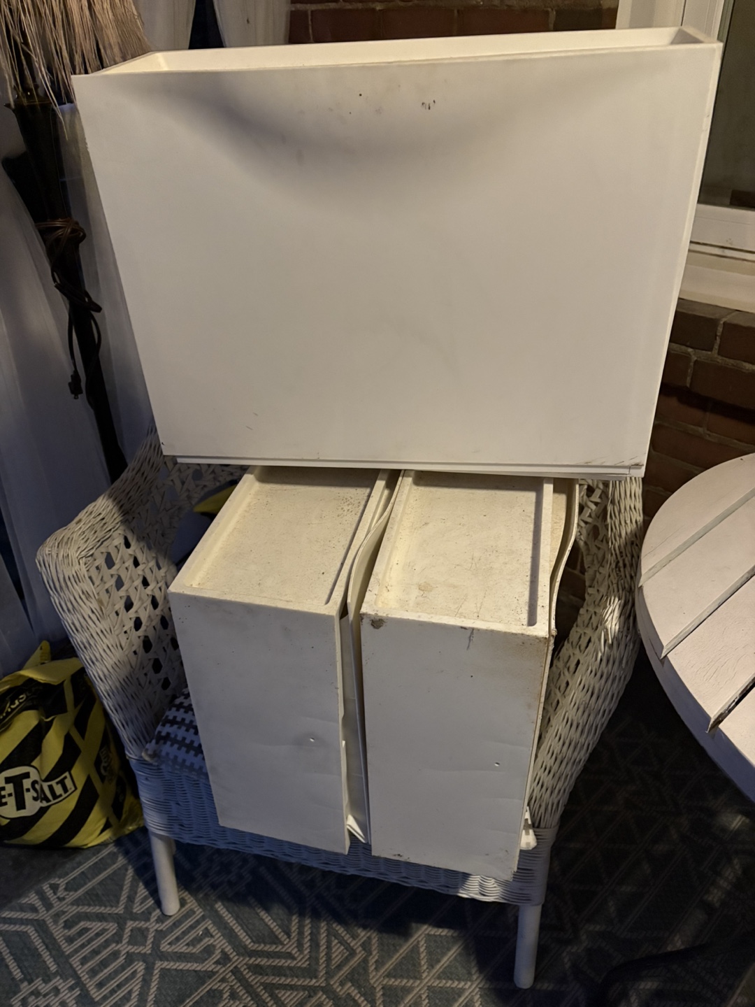 IKEA White Shoe Cabinet (3) - photo 4