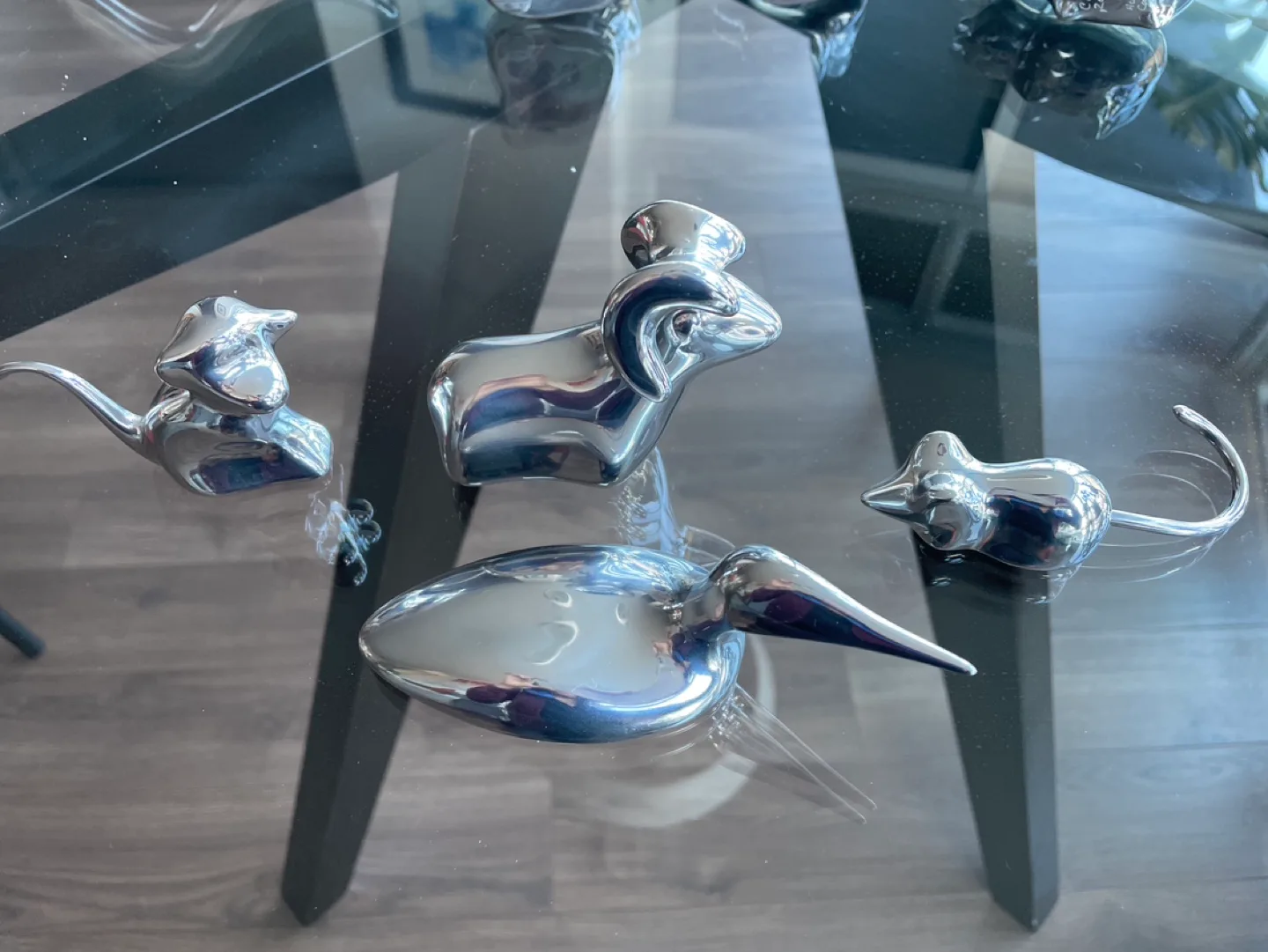 Lot Hoselton sculptures Chinese zodiac image indicator(4)