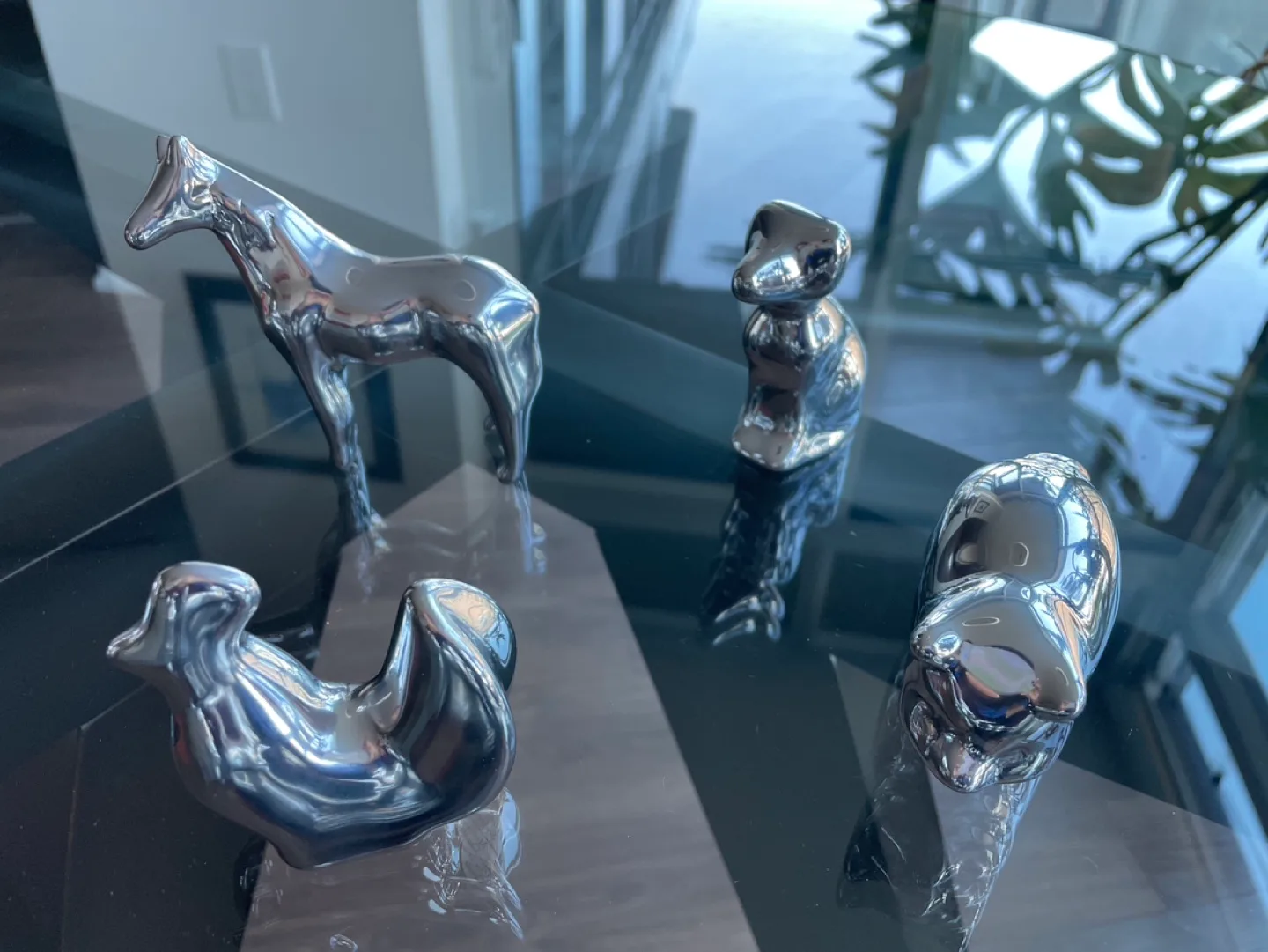 Lot Hoselton sculptures Chinese zodiac image indicator(5)