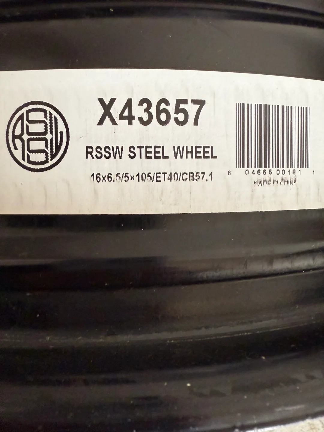 16” Rims 16x6.5 - FULL SET $70 image indicator(2)