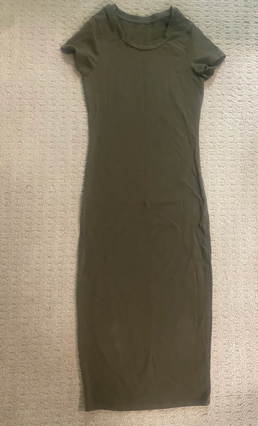 Green Bodycon Midi Dress image indicator(3)