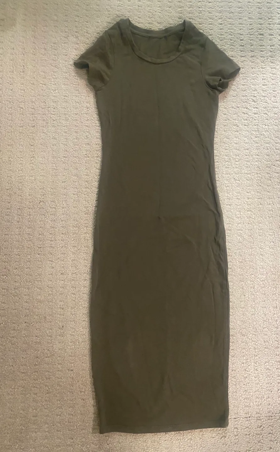 Green Bodycon Midi Dress image indicator(2)