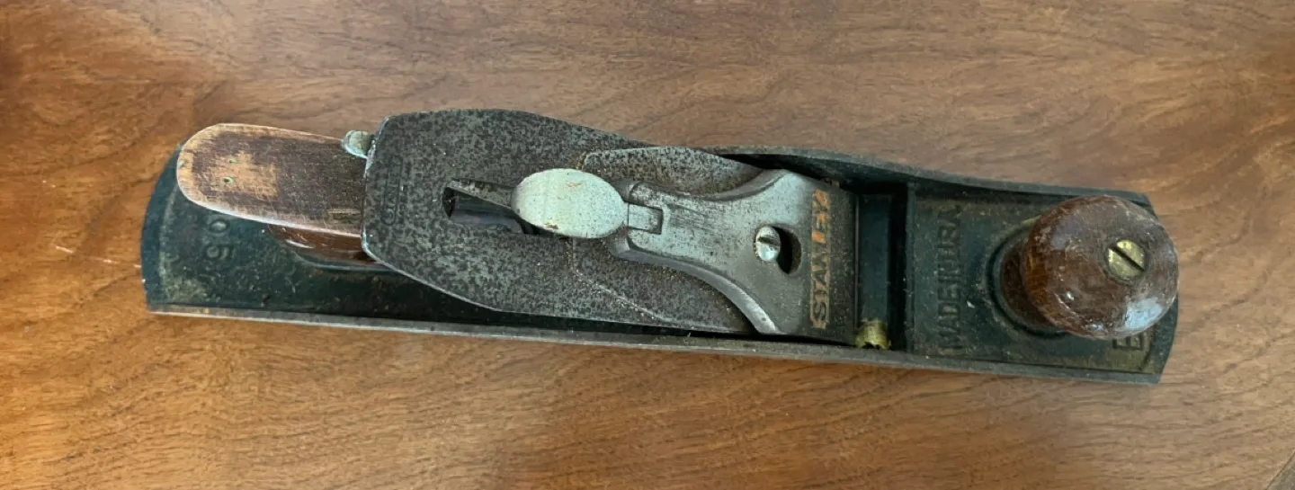 Vintage Stanley Bailey No 5 Bench Plane image indicator(3)