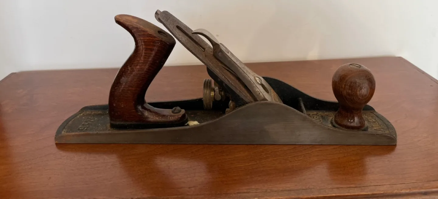 Vintage Stanley Bailey No 5 Bench Plane image indicator(2)