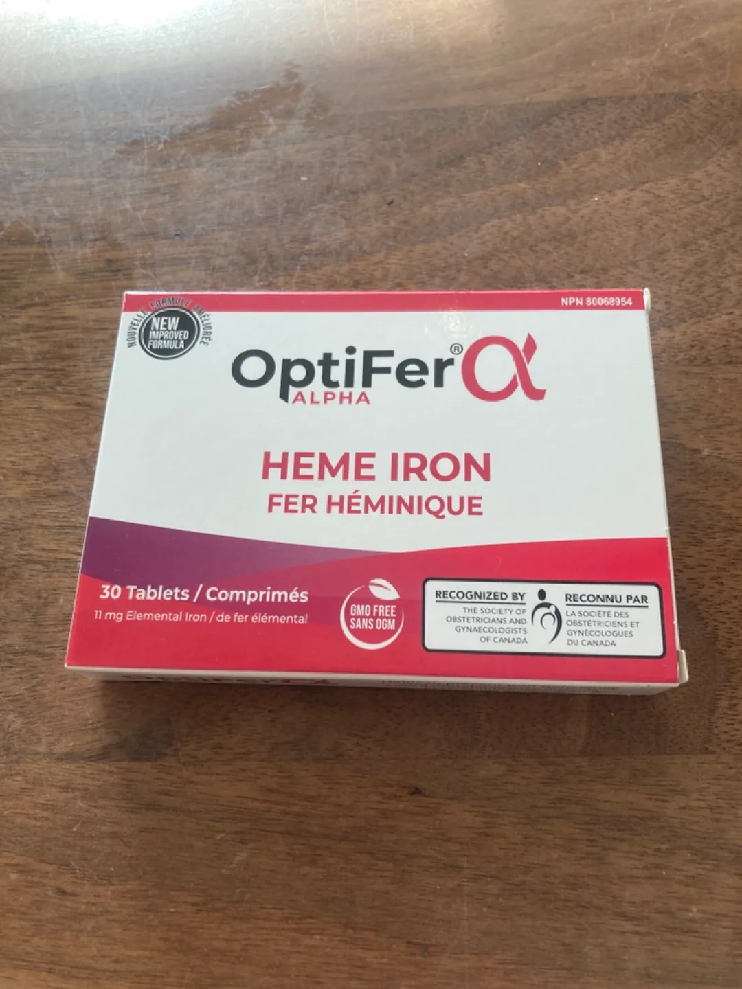 OptiFer Alpha Heme Iron Supplement thumbnail