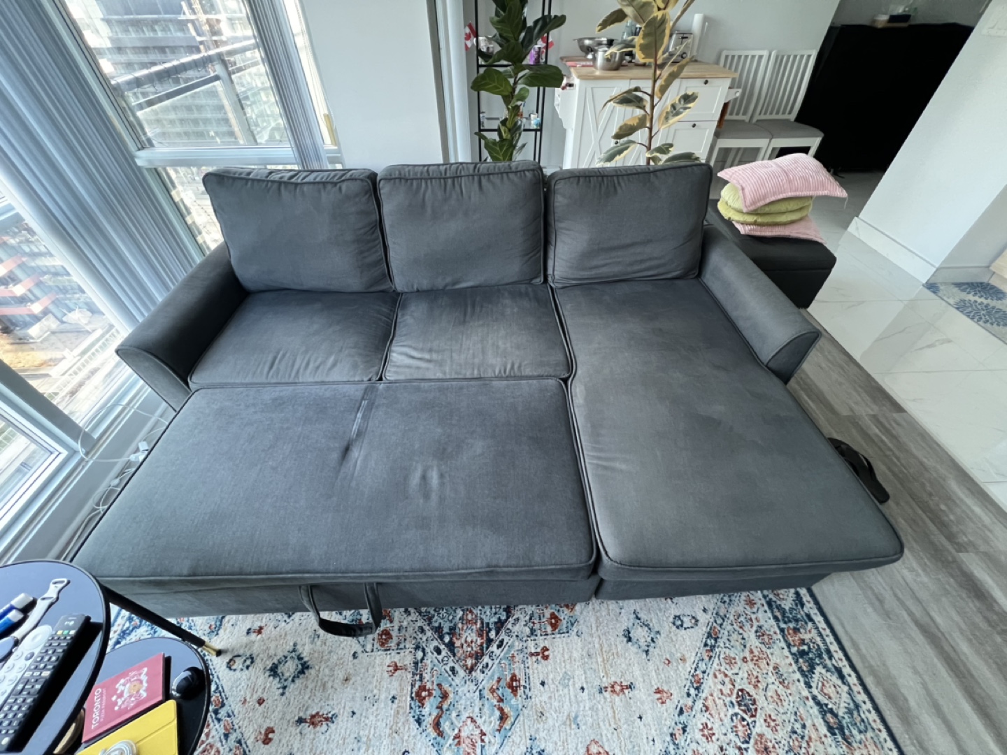 Structube Sectional Sofa + Bed - photo 3