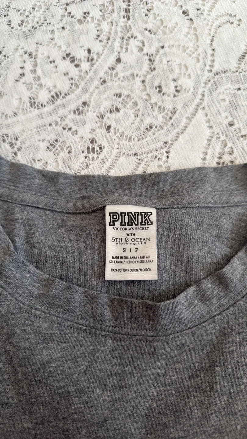 PINK Victoria's Secret Long Sleeve T-Shirt (Small) image indicator(3)