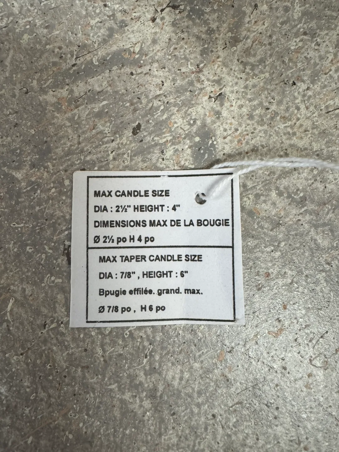 Set of 2 Mosaic  Wall Candles Holder image indicator(6)