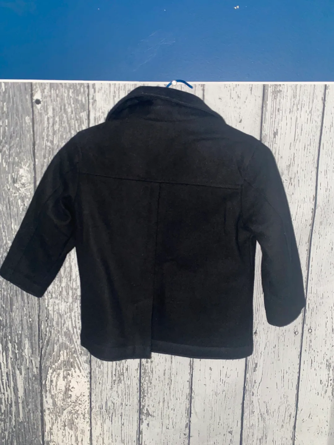 Baby Gap Black Wool Coat 4T image indicator(5)