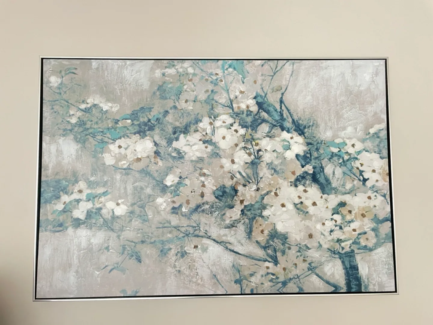 Canvas framed  Floral Art