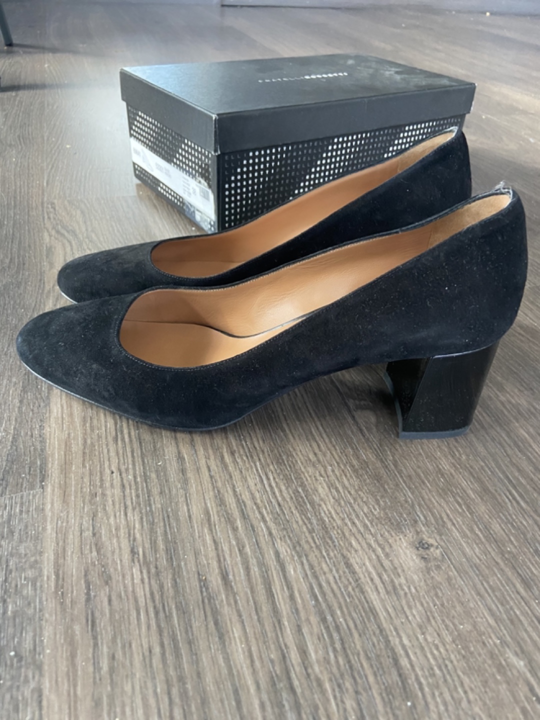Fratelli Rossetti Black Suede Heels - photo 3