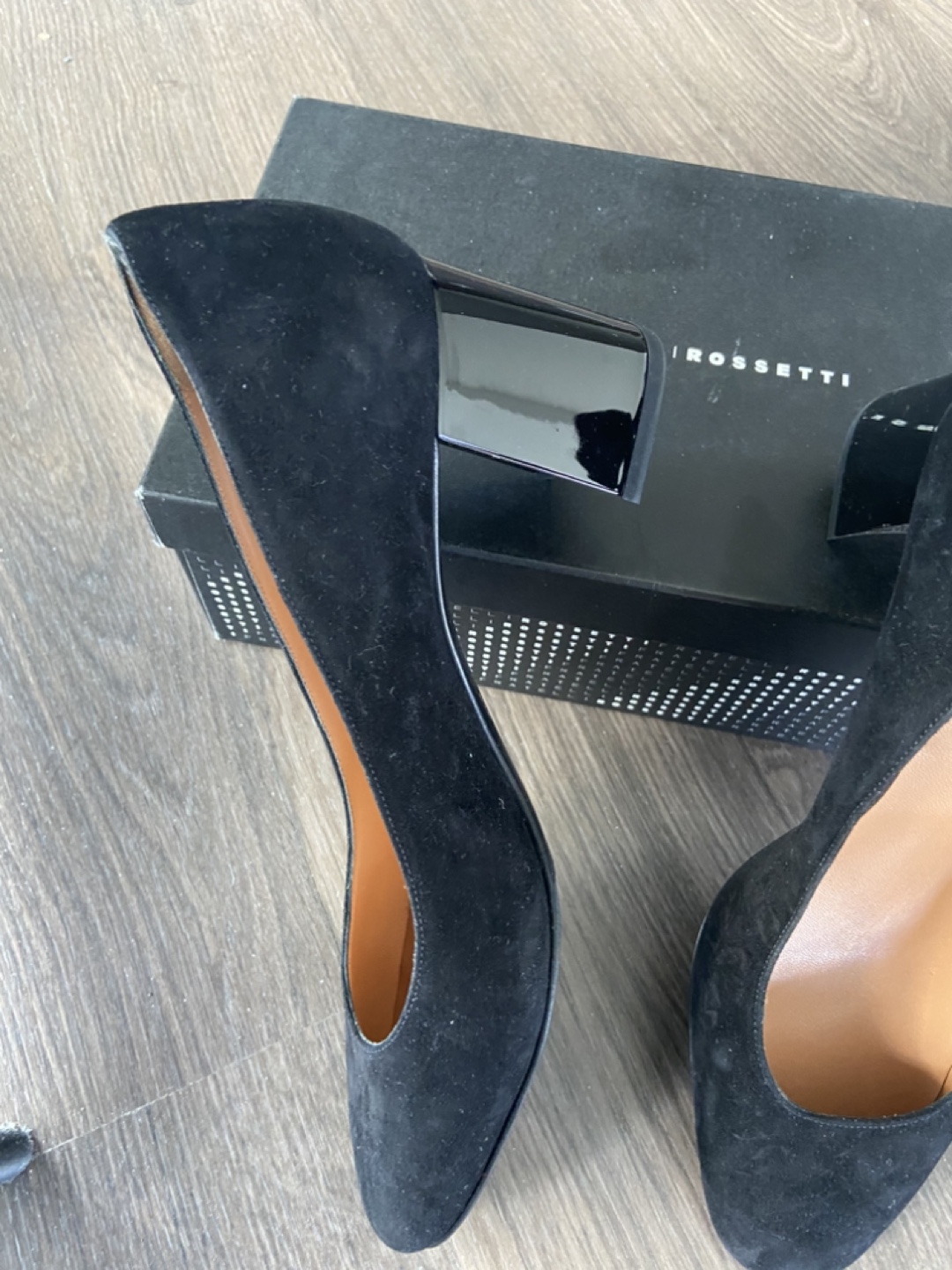 Fratelli Rossetti Black Suede Heels - photo 2