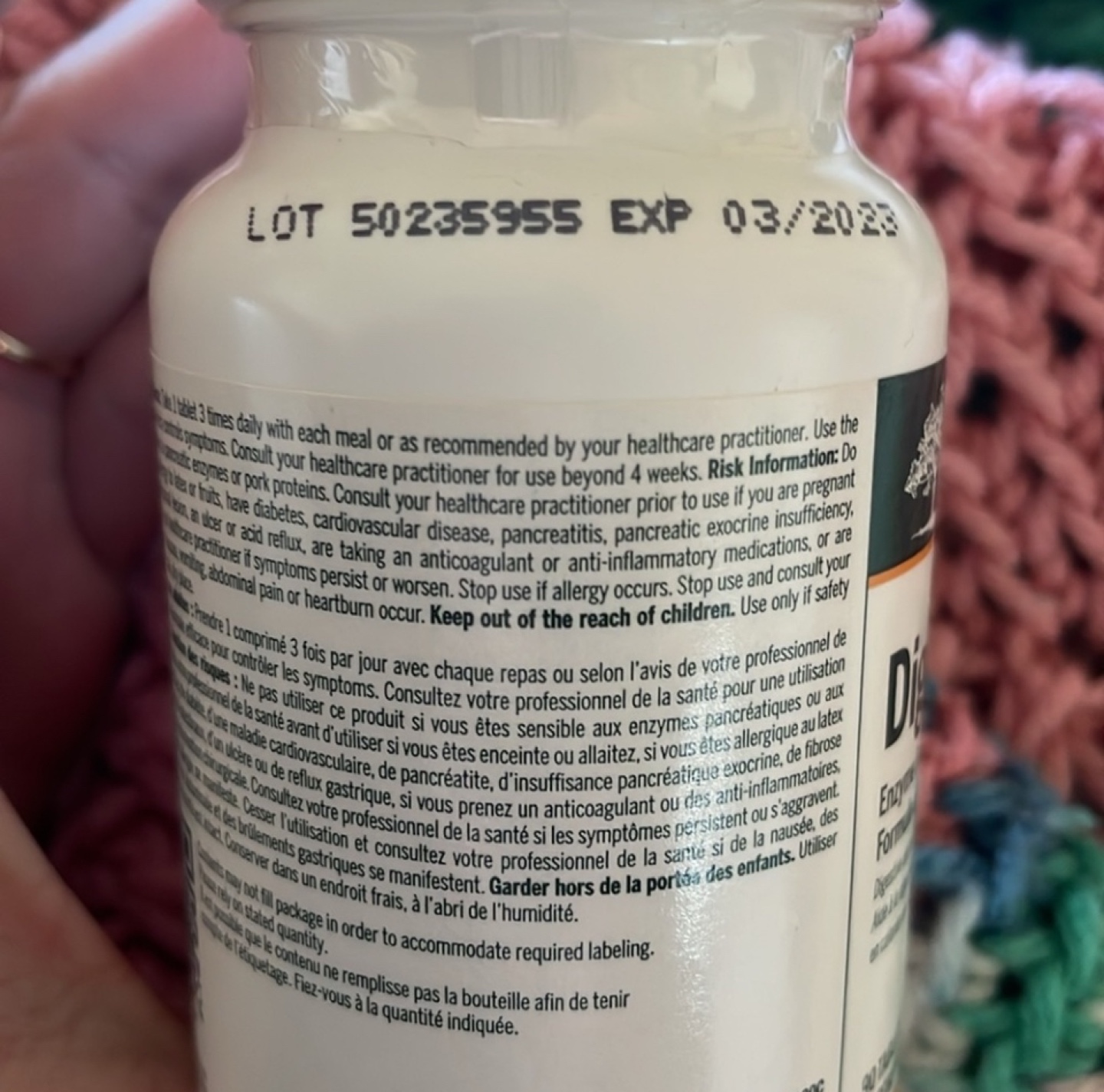 Genestra Brands Digest Plus Enzyme Formula - photo 3