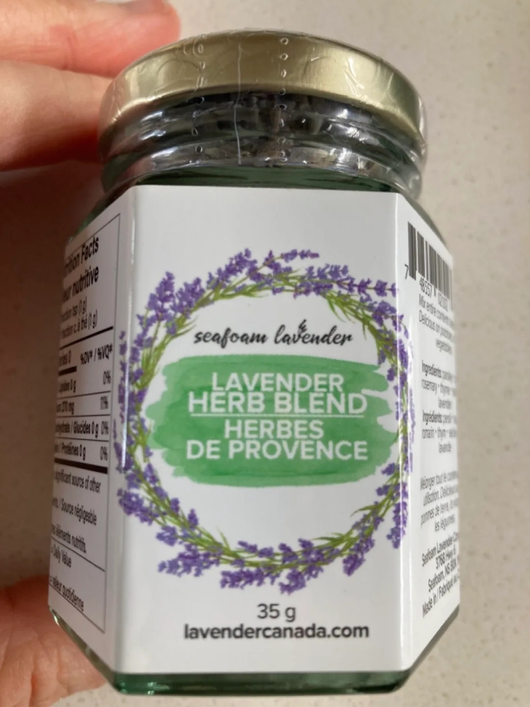 BNIP Lavender Provençal  Herb Salt thumbnail