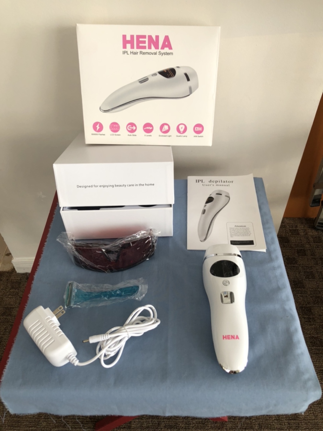 Hena IPL (Laser) Hair Removal System