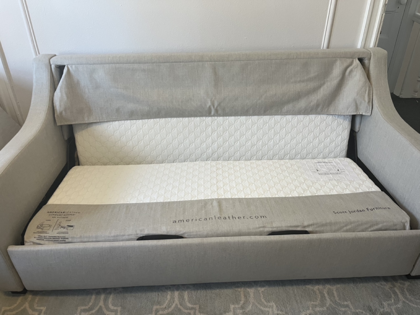 American Leather Sleeper Sofa Queen Plus - photo 2