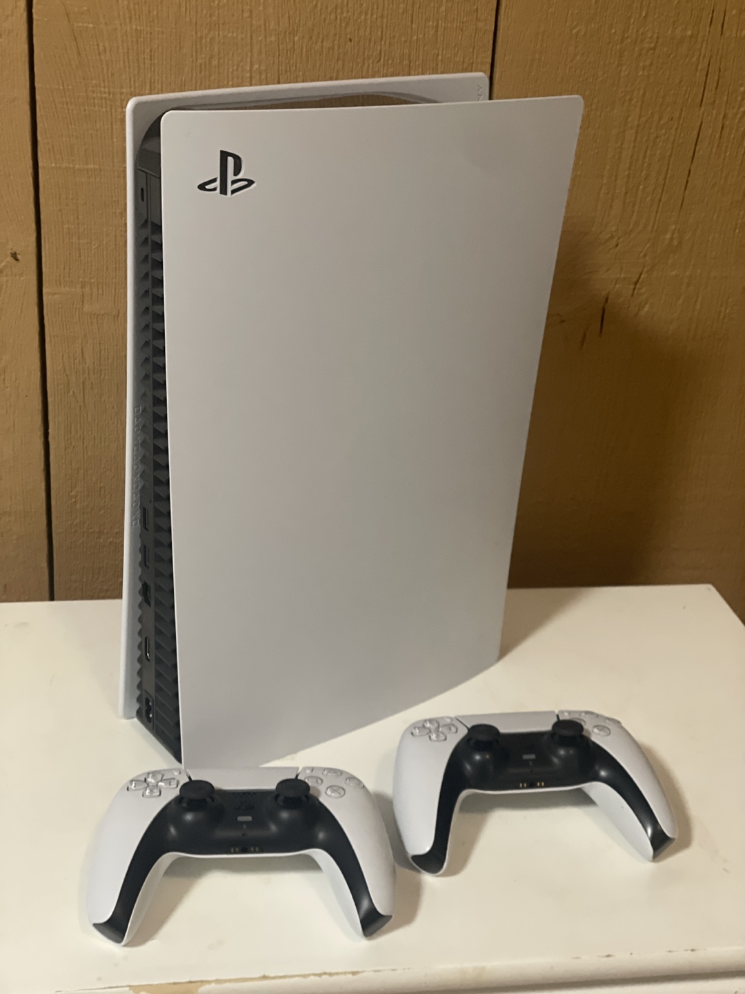 PS5 Console with 2 controllers
